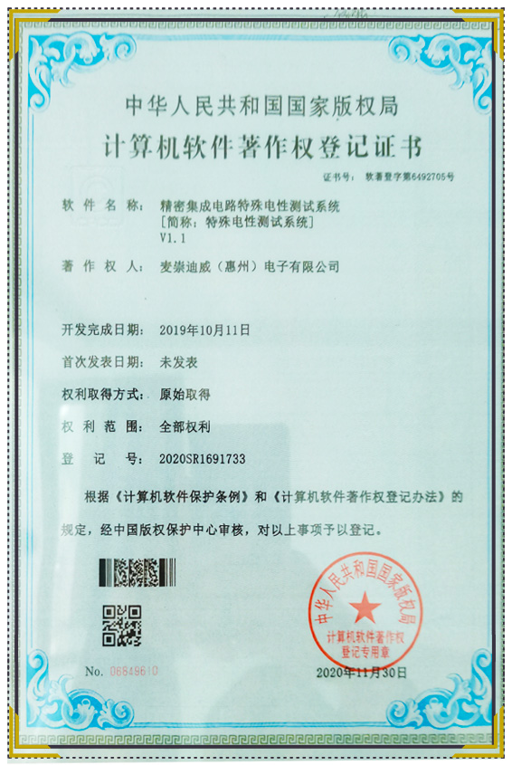 著作權(quán)登記證書(shū)